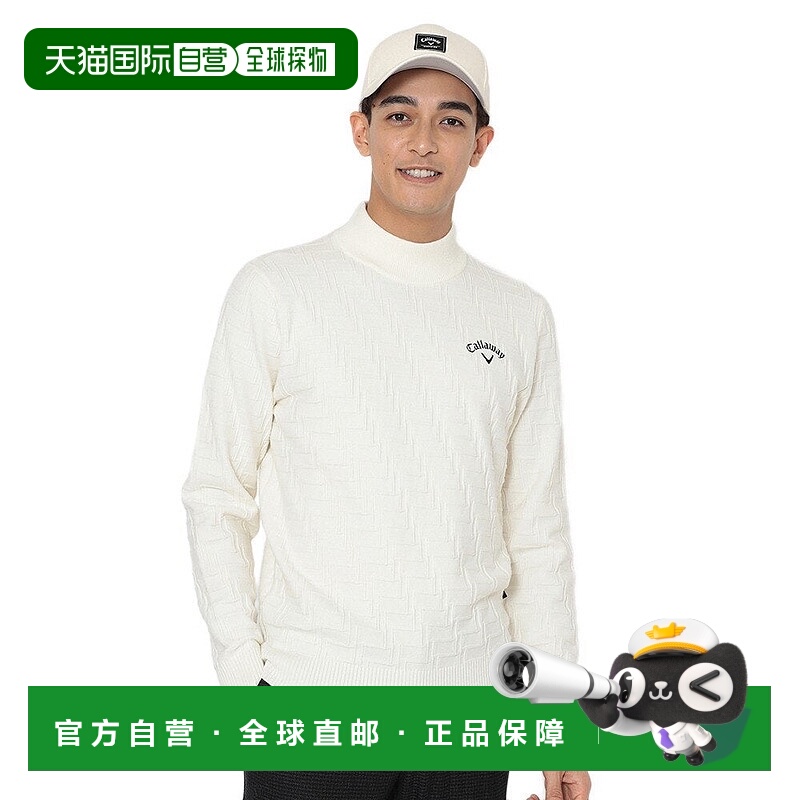 日本直邮CALLAWAY 男士高尔夫高领针织衫 [C252181041031]
