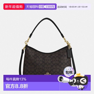 美国直邮COACH/蔻驰 Laurel 31标志性老花单肩包可拆卸拉链流浪包