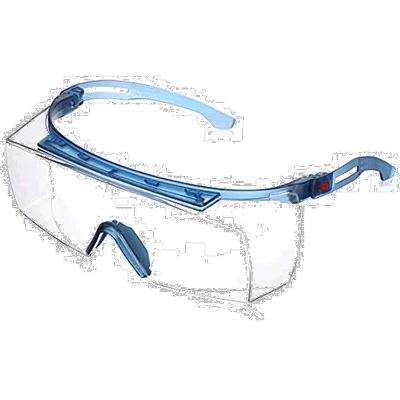 【日本直邮】3M 防护眼镜 SF3701AS-BLU N OverGlass型