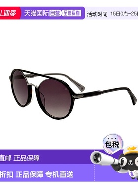 自营John Varvatos男士55毫米灰色太阳镜-灰色 美国奥莱直发