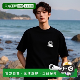 T恤 1h可退 音乐唱片图案短袖 男士 UMA50501M3010 日本直邮FARAH