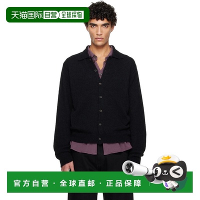 1h可退 香港直邮Our Legacy 男士 黑色 Evening Polo 开衫 M4213E