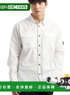 韩国直邮CP COMPANY 有机华达呢衬衫 (17CMSH140A 110143G 103)