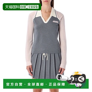 美利奴羊毛卢勒克斯长袖 女士 网球Pol 香港直邮Casablanca 1h可退