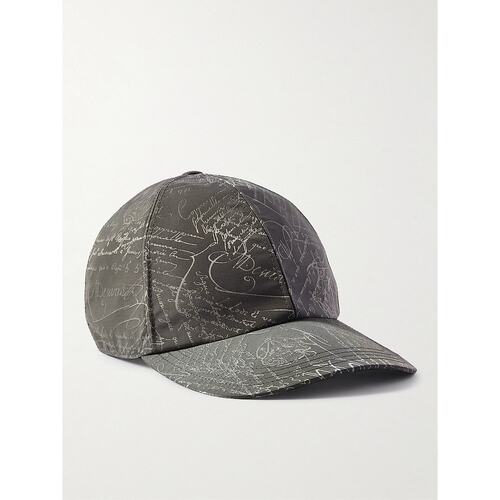 Berluti 伯尔鲁帝 男士 Scritto-Jacquard 斜纹棒球帽 T26CA47