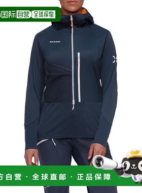 【日本直邮】猛犸象 女款连帽衫 1014-05810 午夜蓝色