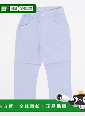 1h可退 日本直邮moujonjon 儿童款纯色直筒长裤 后袋蝴蝶结设计