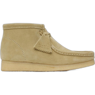 1h可退 【美国直邮】Clarks Originals 驼色 Wallabee 沙漠靴 时