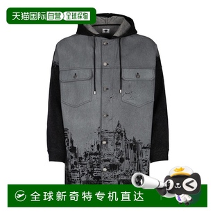 香港直郵Dior 流行穿搭 442V24A3633迪奧百搭正品 連帽牛仔外套