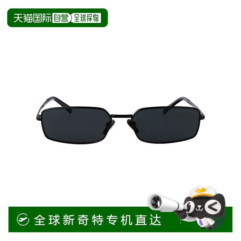 1h可退 香港直邮PRADA 女士太阳镜 0PRA60S1AB5S0 SS2025 黑色 0P