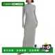美国 自营Velvet Midi Graham Agoura grey Spencer Dress