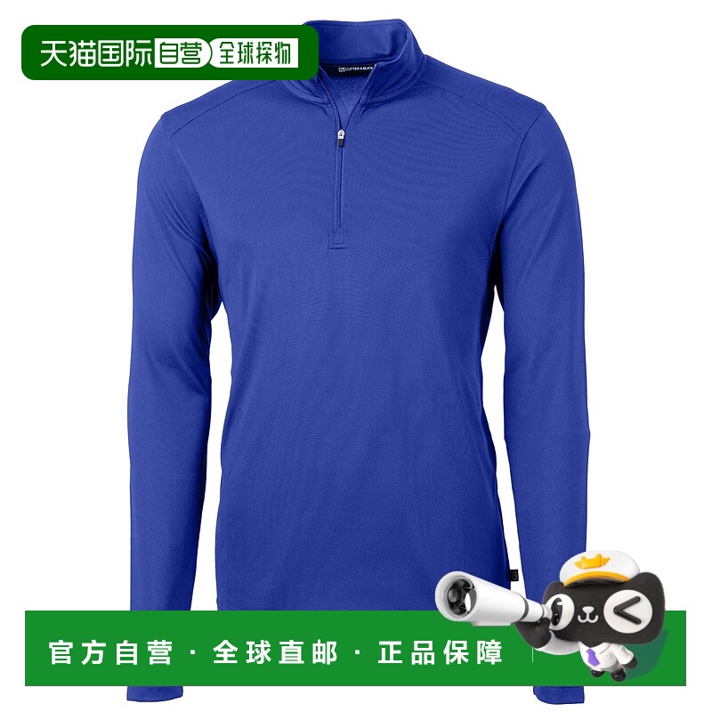 自营 cutter & buckCutter&Buck Virtue环保Pique可回收四分之一-