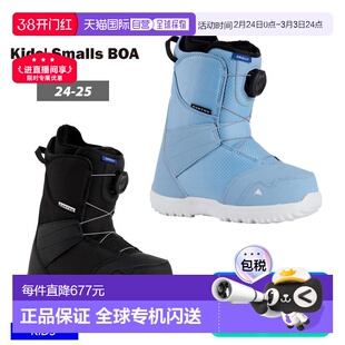 BURTON 儿童单板滑雪靴 儿童小号 BOA 靴 小号 BOA 雪鞋 儿靴
