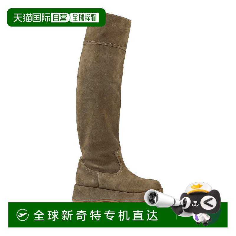 香港直邮潮奢 Paloma BarcelÓ 女士 靴子 green绿色 舒适时尚