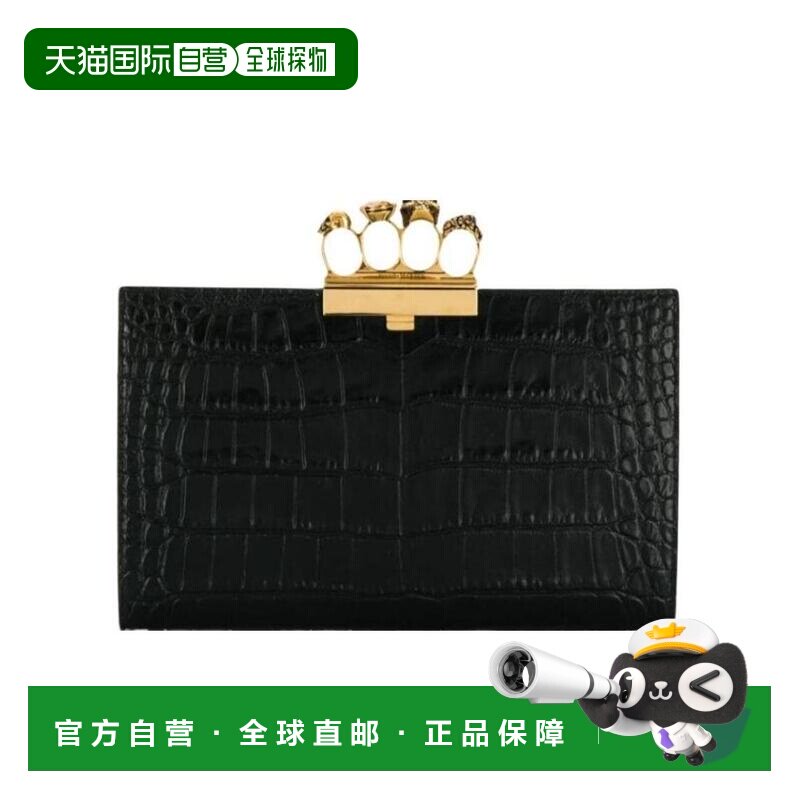 香港直邮奢淘 alexander mcqueen 骷髅头手拿包 女 570582dzt0m