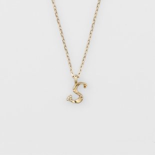 日潮agete阿卡朵K10字母s钻石项链【限定款】