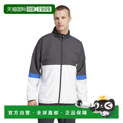 日本直邮adidas 男士网球防风夹克 JOJ86-IW2928