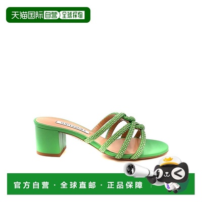 欧洲直邮AQUAZZURA 女士凉鞋 MDCMIS0NSEPLR高跟鞋单鞋