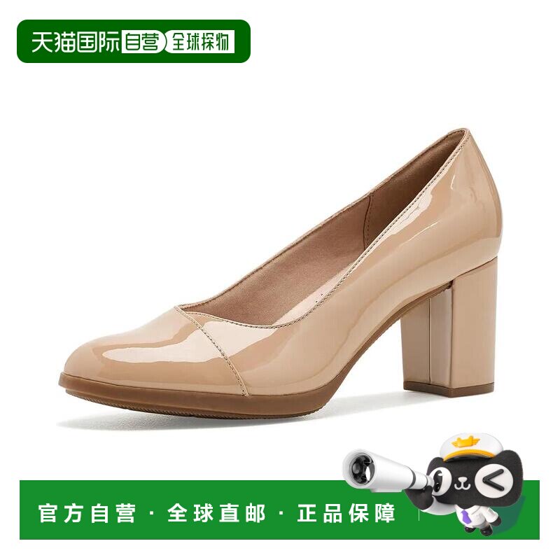【美国直邮】clarks 女士 时尚休闲鞋女鞋高跟鞋一脚蹬图片
