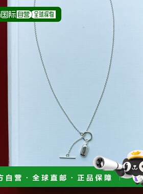 1h可退 日本直邮SMELLY so' 女士长方形吊饰锁扣项链 SMA32PF012