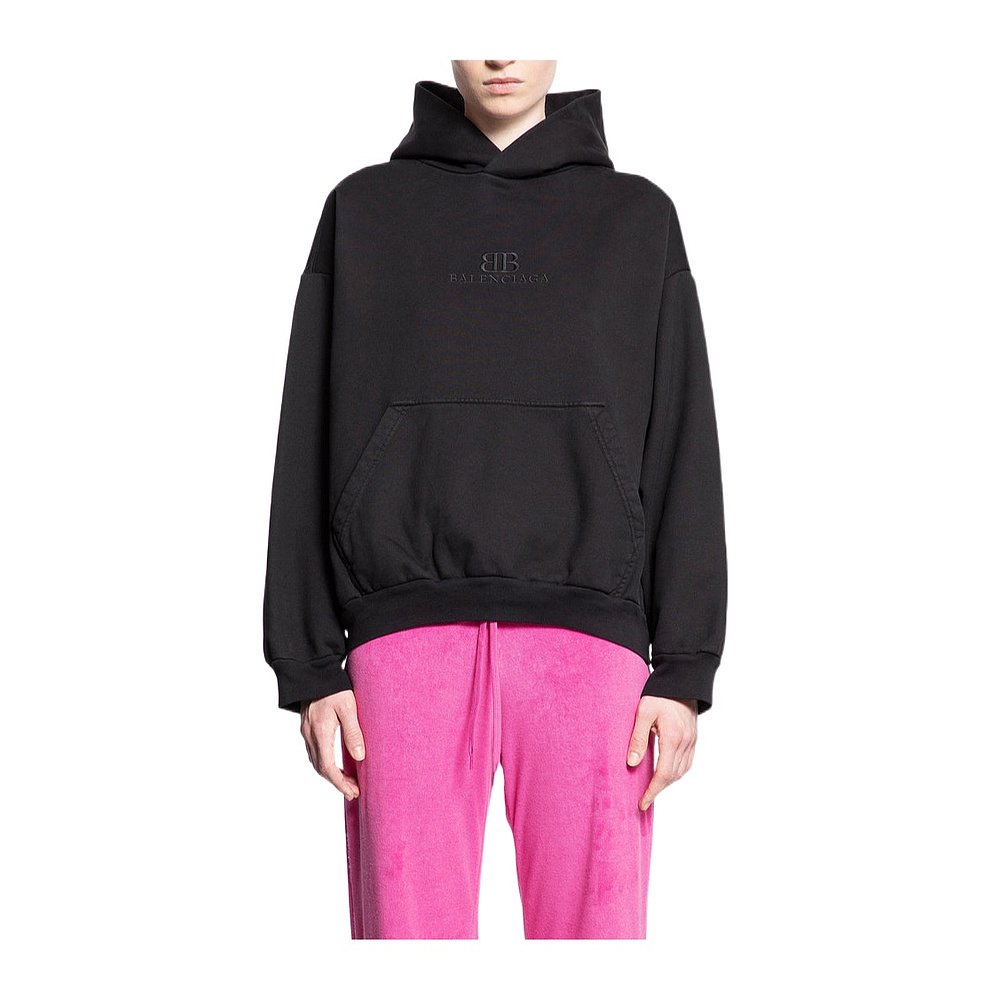 潮奢 Balenciaga 巴黎世家 女士 连帽卫衣 767877TQVS9