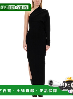 1h可退 香港直邮rick owens 瑞克 欧文斯 女士 单肩连衣裙 RP01D2