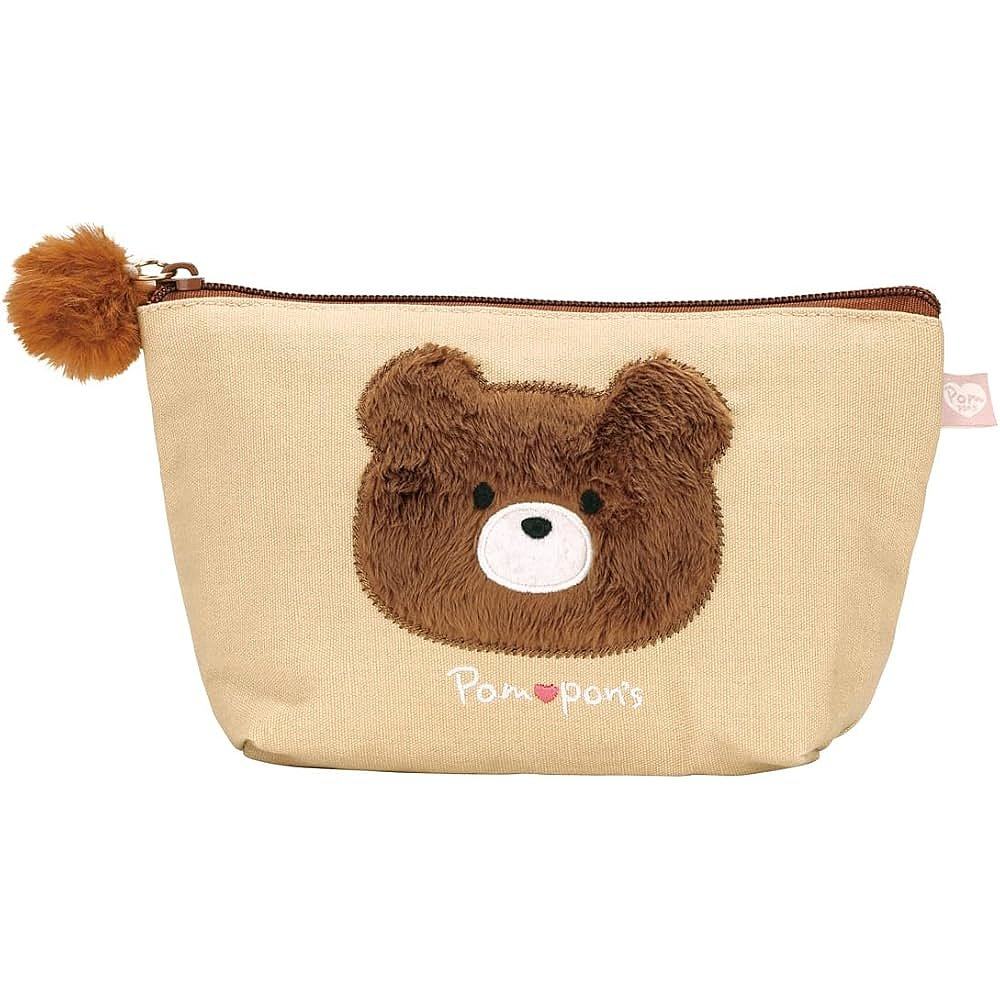 Skater斯凯达 出门荷包 放小物 Pompon's 熊 ZFP1-A