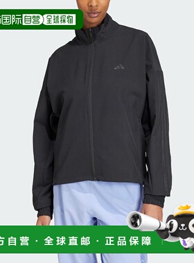 日本直邮adidas Pacer All Gym 条纹棉质夹克 [86534263]
