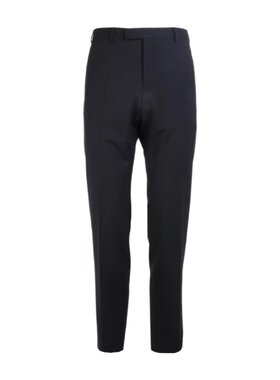 Emporio Armani 系腰带式直筒羊毛休闲裤 41P0M001506