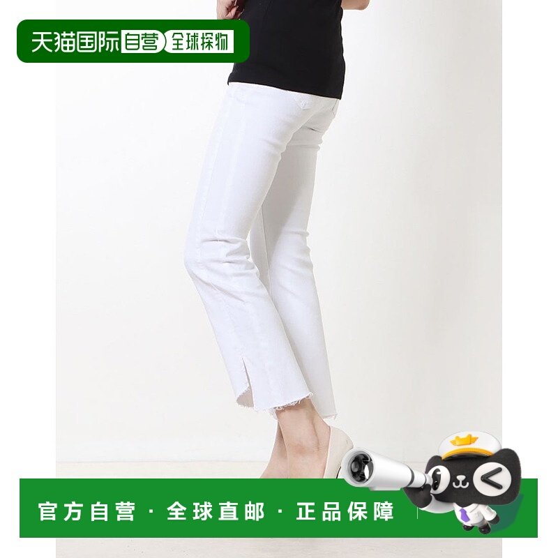 日本直邮Guess 白色割破喇叭牛仔裤 GU1432EW26977