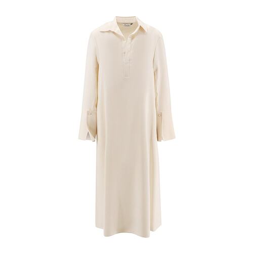 MAX MARA 女士连衣裙 1226015806036 AW2025 米白色 长袖连衣裙