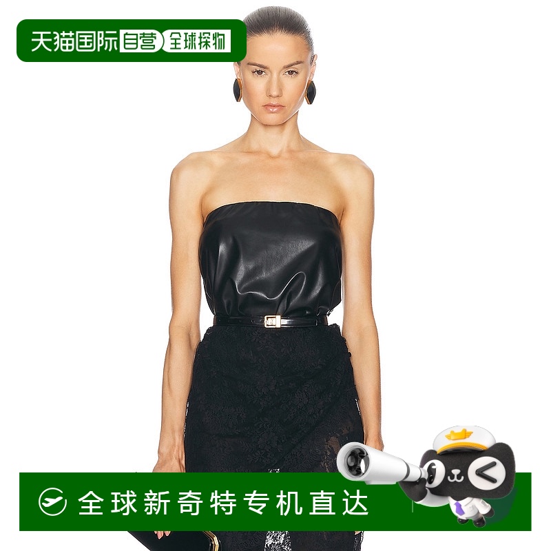 1h可退 香港直邮Wolford 女士 Eco Vegan 连体衣 79306 black黑色