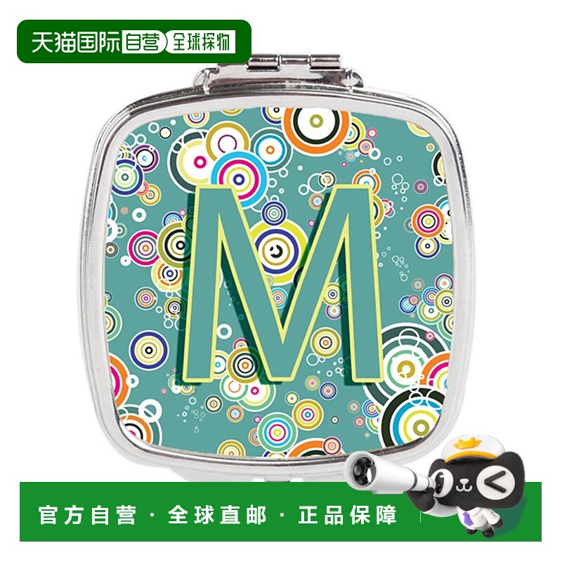 自营 Carolines Treasures CJ2015-MSCM 字母 M 圆形圆形青正品