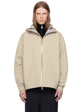 Moncler 盟可睐 男士 米色 Bise 连帽雨衣 K10911A0017059889