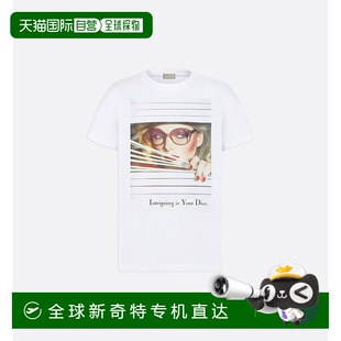 迪奧 1h可退 印花 Dior Heritage 恤 歐洲直郵Dior 常規(guī)版 型