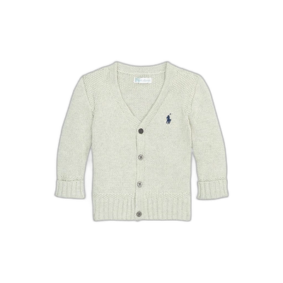 1h可退 【美国直邮】Polo Ralph Lauren Kids Combed Cotton V Ne