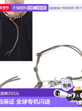 韩国直邮OUR LEGACY LADON 橄榄皮革 (珠宝) 简约项链A2228LOL