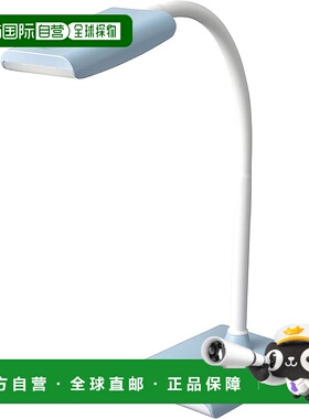 【日本直邮】Ohm Electric LED 台灯 DS-LS16P-A 蓝色（大约）宽