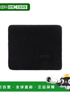 香港直邮GIVENCHY 男士围巾 7100093170001 AW2025 黑色 Scarf wi
