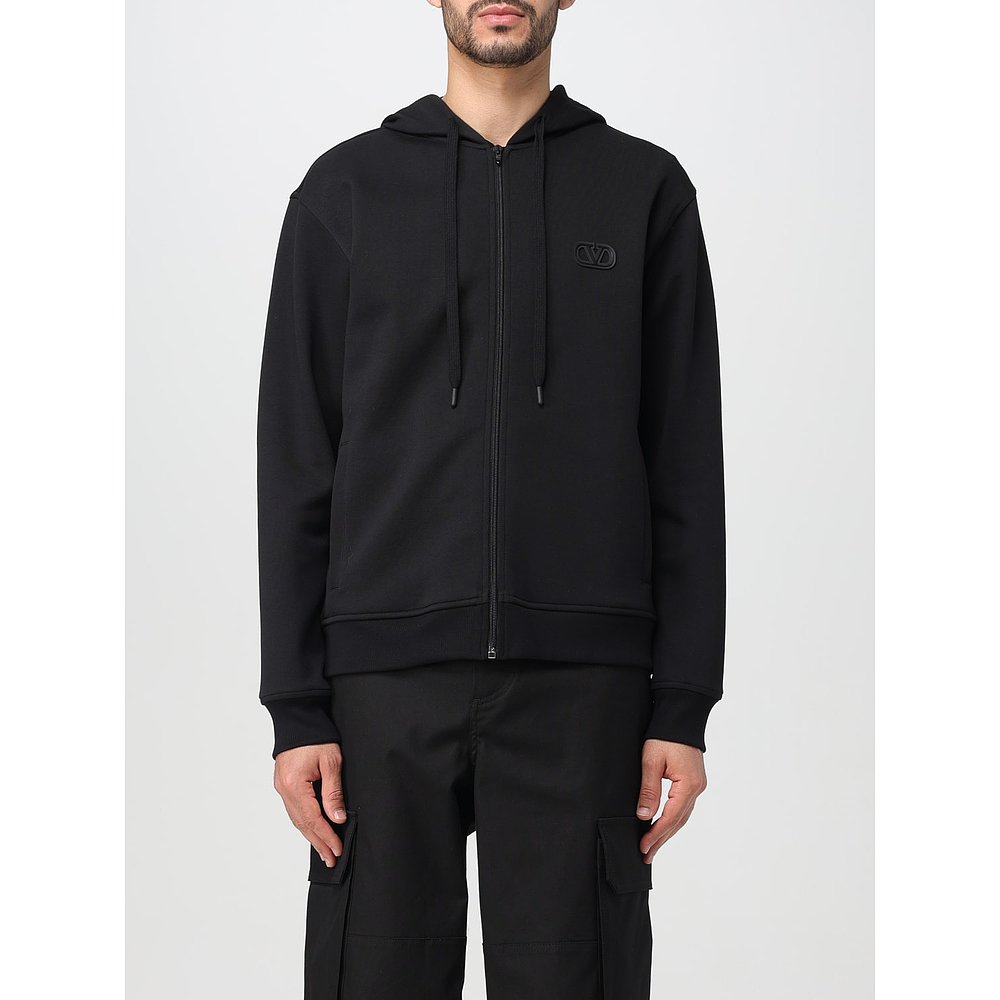 潮奢 Valentino 华伦天奴 男士 长袖拉链卫衣 4V3MF27H9VY