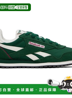 1h可退 香港直邮潮奢 Reebok 锐步 女士 绿色 Classic AZ 运动鞋