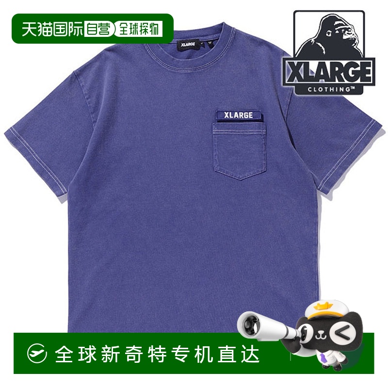 日本直邮XLARGE 口袋短袖T恤 [101252011038 SU25] MILITARY POCK