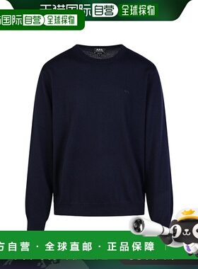 香港直邮A.P.C. 男士针织毛衣 WVAWMH23285IAKNAVY AW2024 黑色