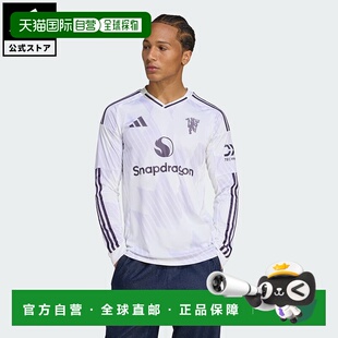 日本直邮 adidas 曼彻斯特联25/26赛季长袖客场运动衫[JP3025] 白