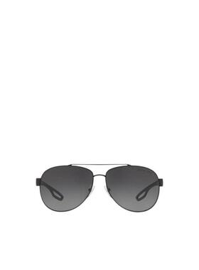 PRADA 女士眼镜 0PS55QS1AB5W1 AW2021 黑色 徽标太阳镜