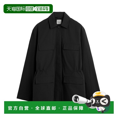 香港直邮TOTEME 女士外套 263WRO0325FB0427001 AW2026黑色 长袖