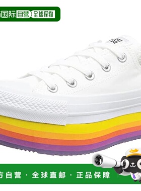 【日本直邮】Converse匡威 休闲鞋 RB OX 白色厚底 31305870 25cm