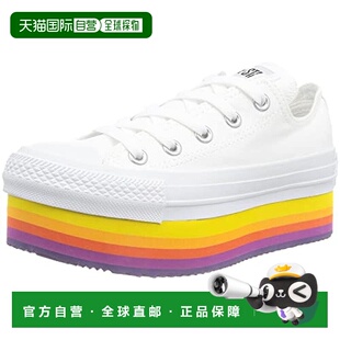 【日本直邮】Converse匡威 休闲鞋 RB OX 白色厚底 31305870 25cm