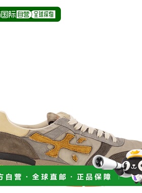 1h可退 香港直邮premiata 男士 MICK 7866 侧边徽标运动鞋 MICK78