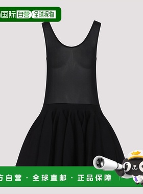 1h可退 香港直邮Alaia 女士 无袖连衣裙 AA9R2647K044A black黑色